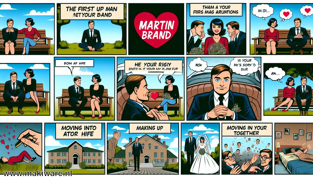 Het volledige verhaal van Martin Brand’s huwelijk en relatie